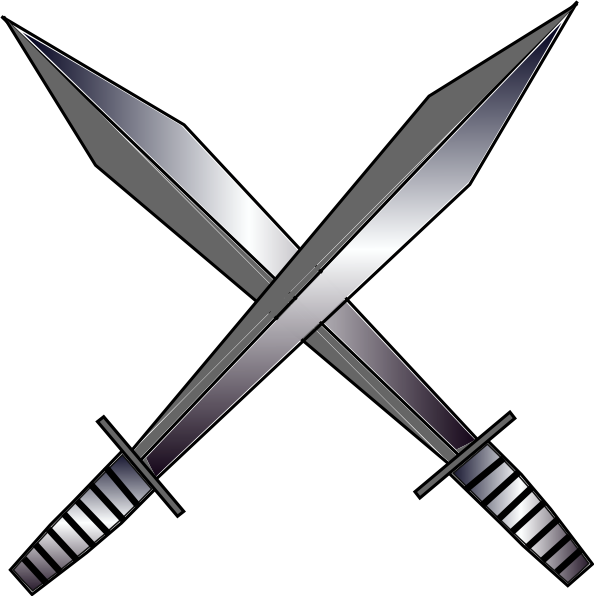 clipart sword cross