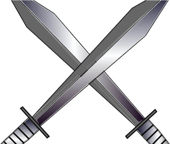 clipart sword crossed sword