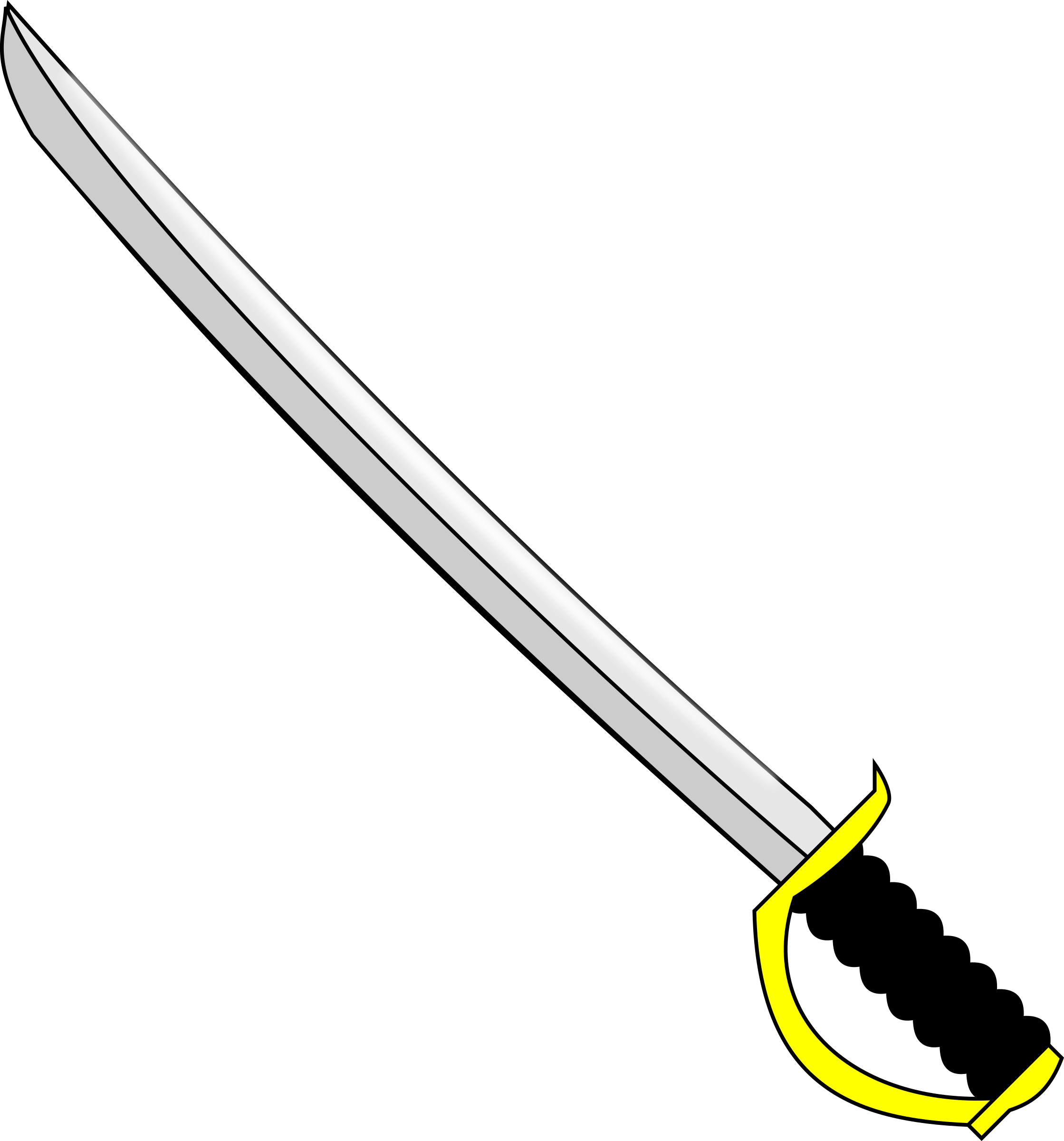 Sword curved