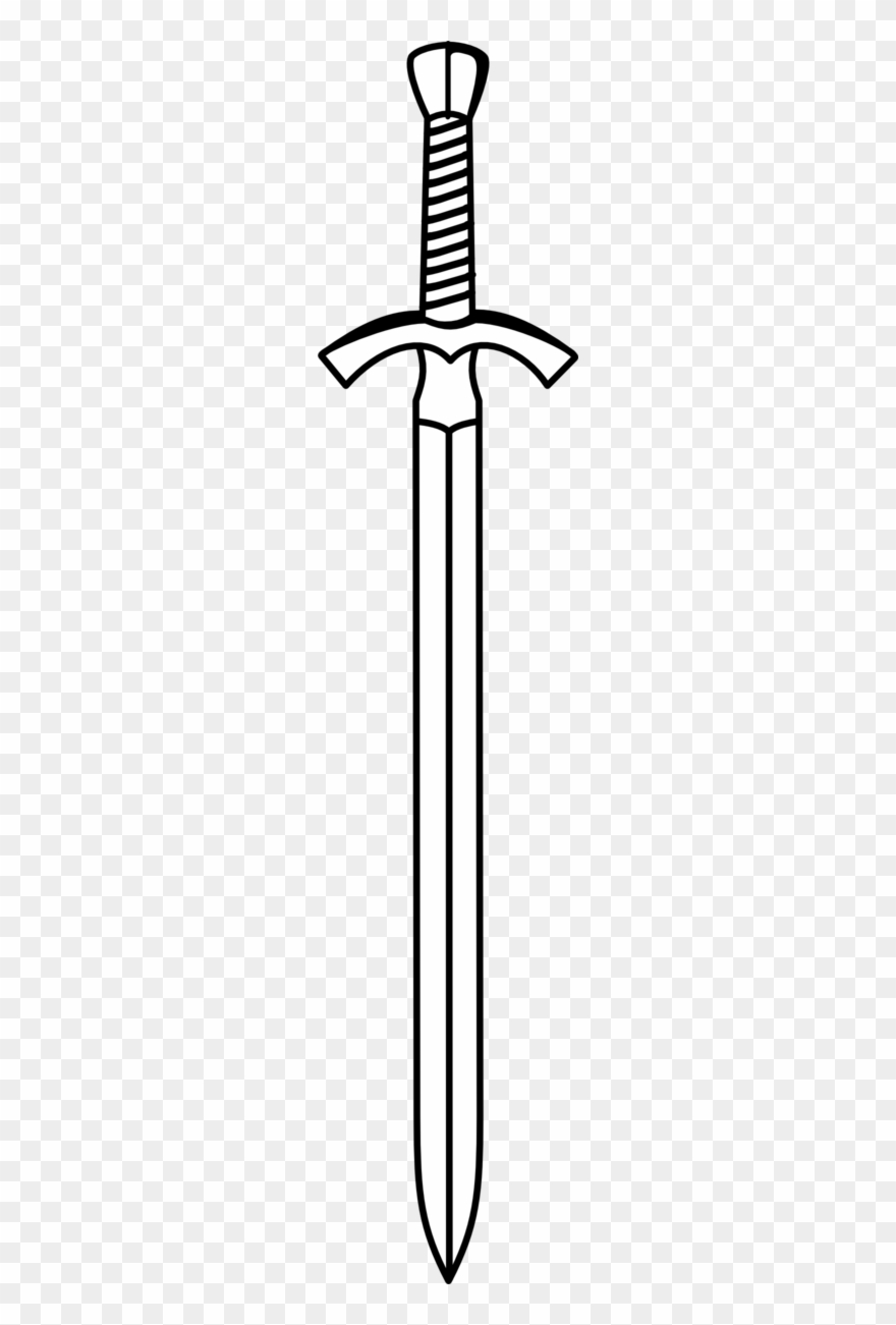 clipart sword double edged sword