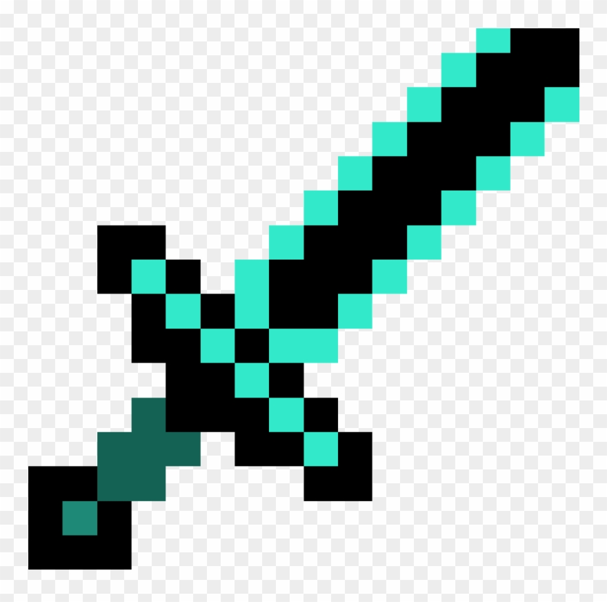 clipart sword minecraft