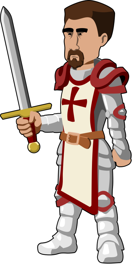 clipart sword red