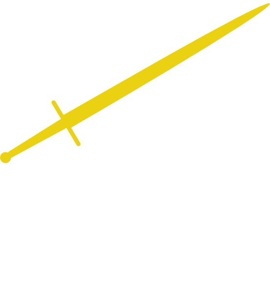 clipart sword yellow