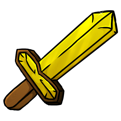 clipart sword yellow