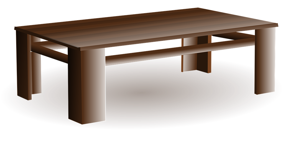 clipart table desk