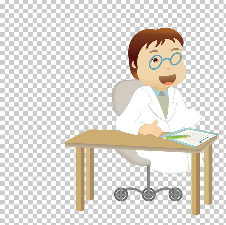 doctor clipart table