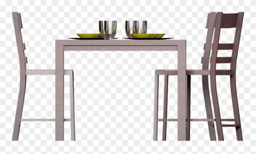 clipart table front