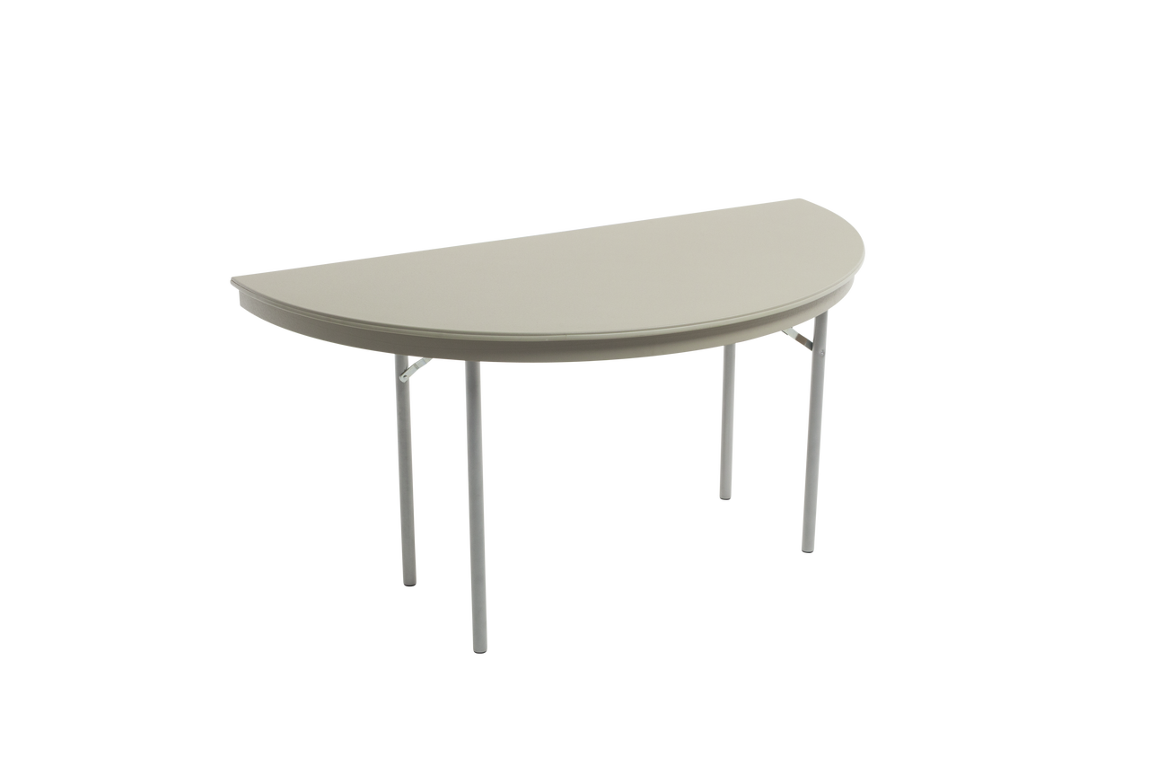 clipart table half circle