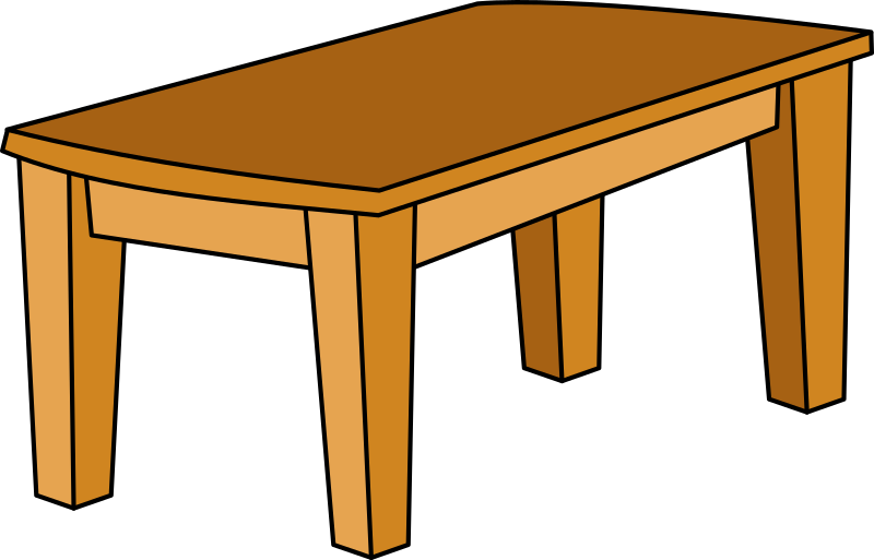 clipart table mesa