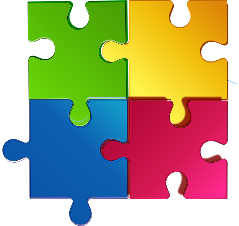 clipart table puzzle