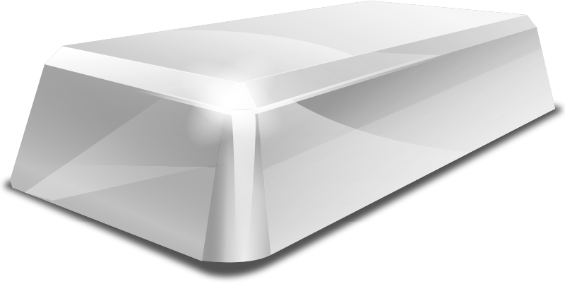 clipart table silver