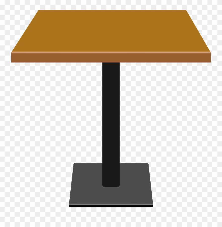 clipart table square table