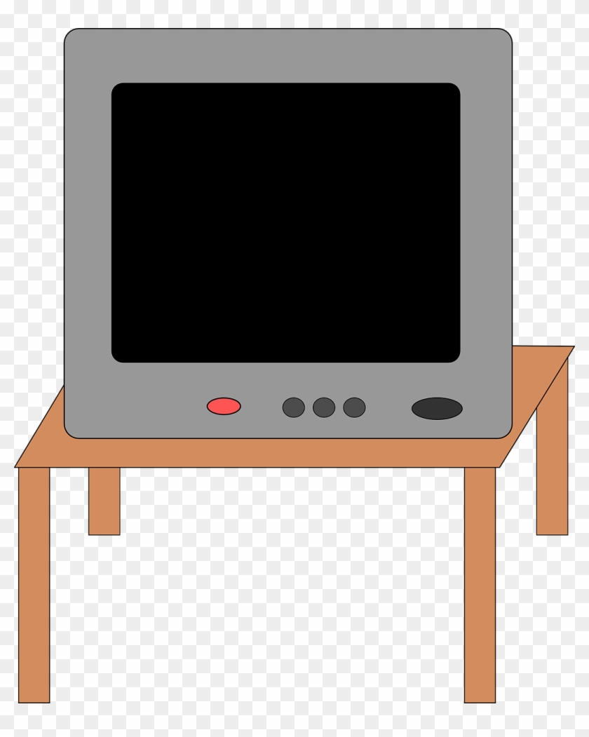clipart table tv stand
