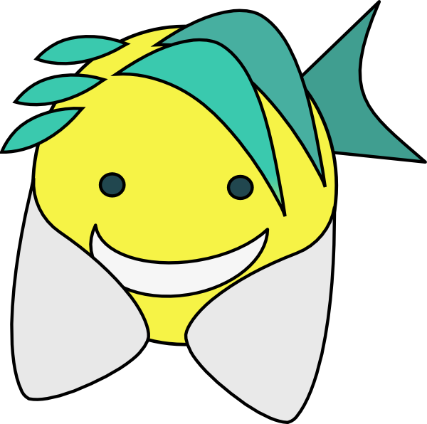 clipart teacher fish