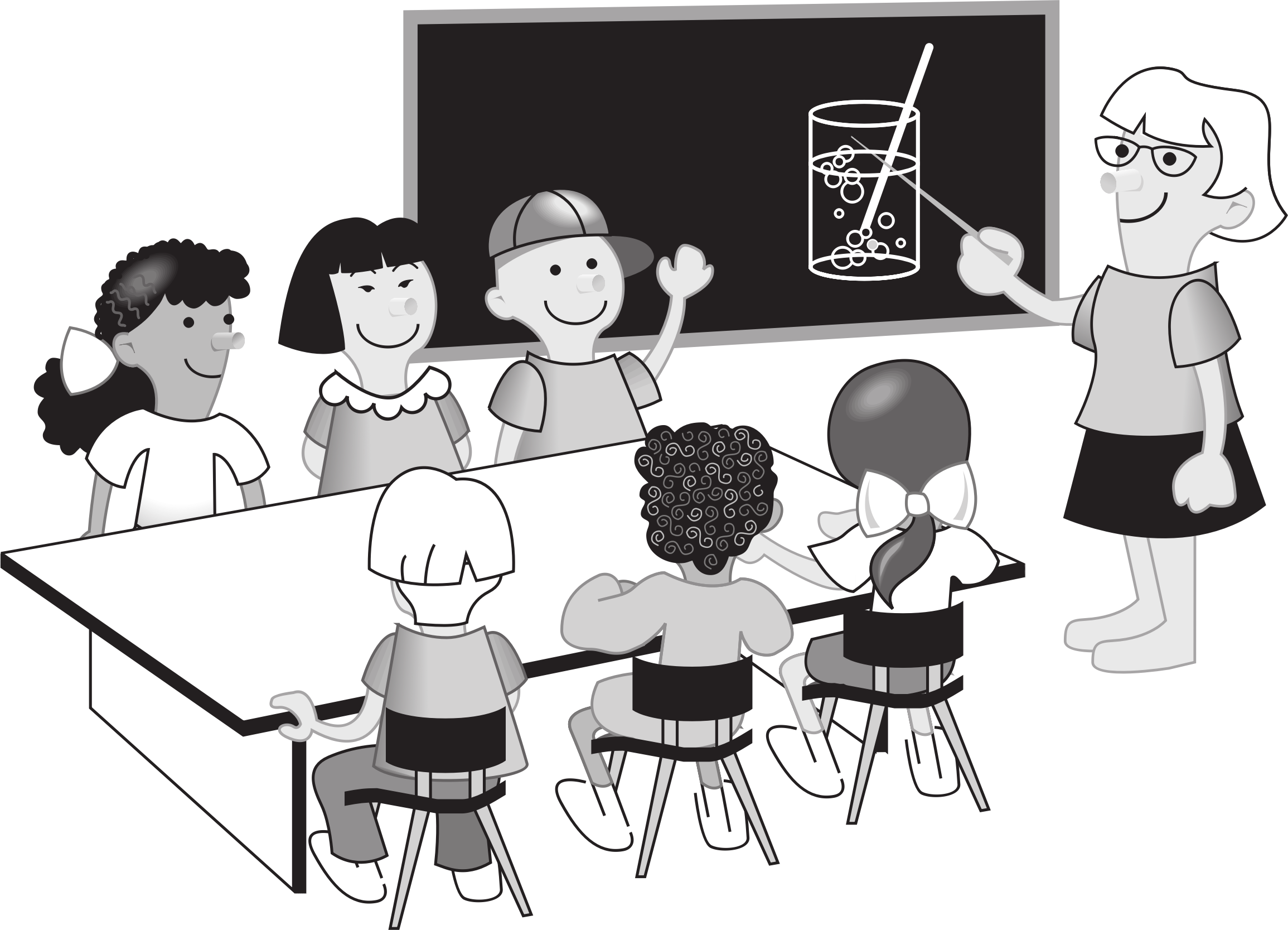 training clipart black and white