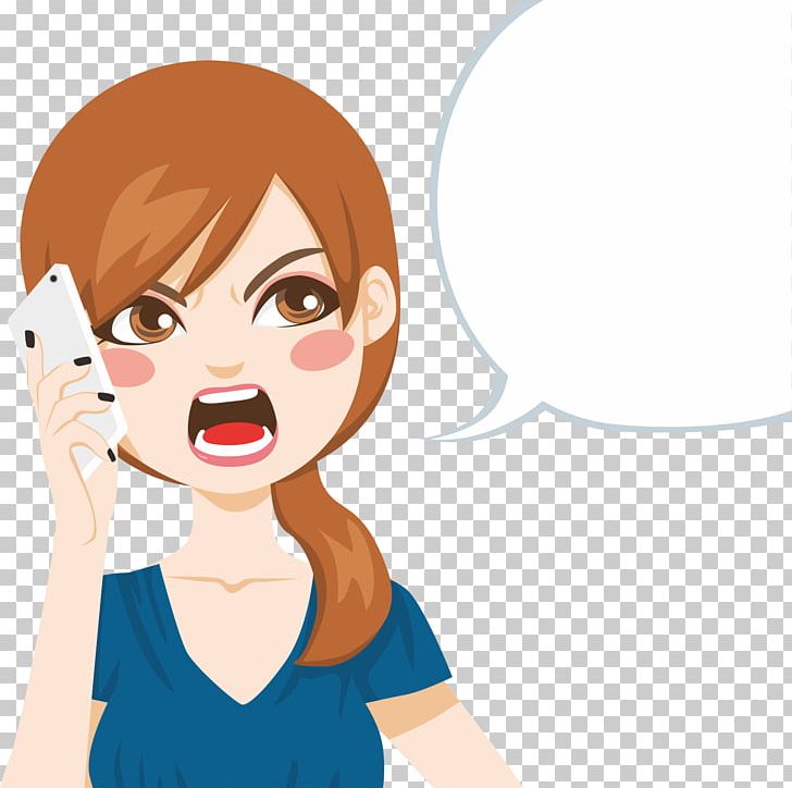 clipart telephone angry customer