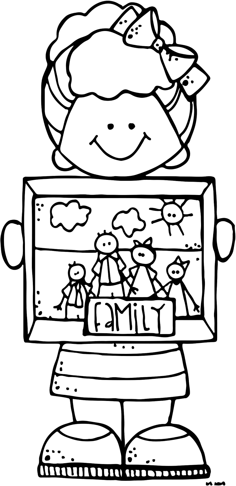 telephone clipart colouring