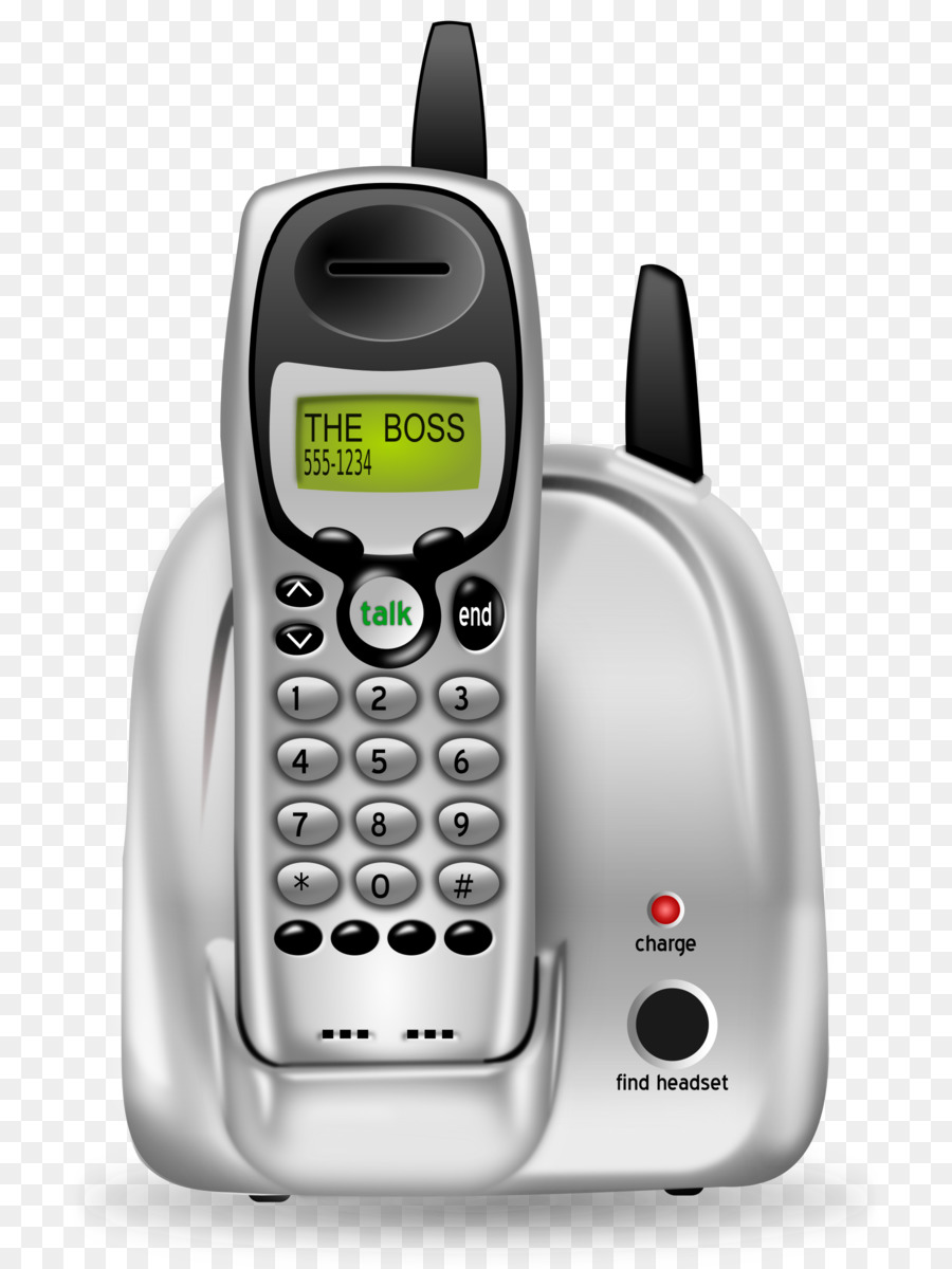 Clipart telephone cordless telephone. Cartoon product technology 