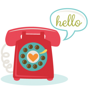 Clipart telephone cute. Pin on clip art