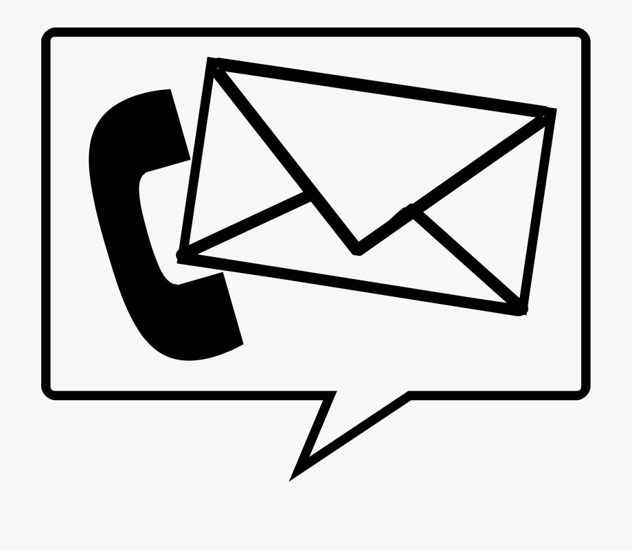 Phone clipart email address. Image result for contact