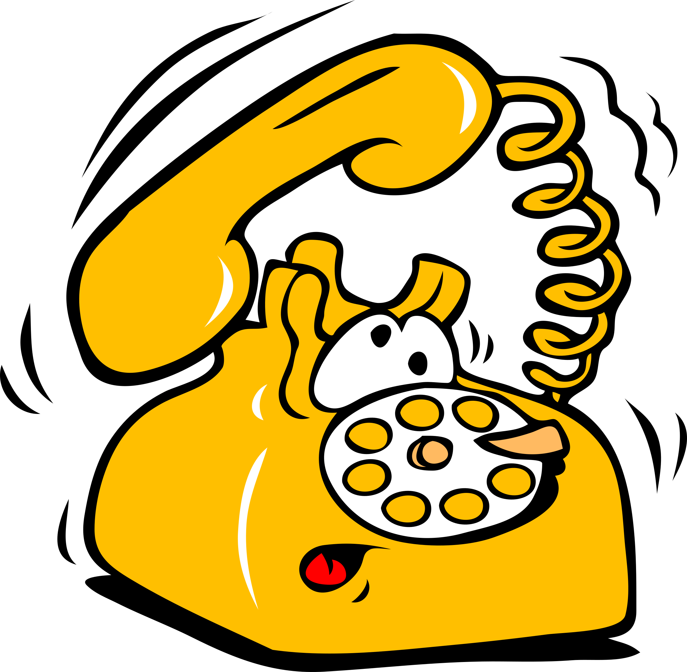 clipart telephone email