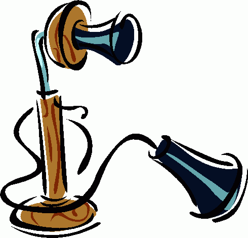 clipart telephone first telephone