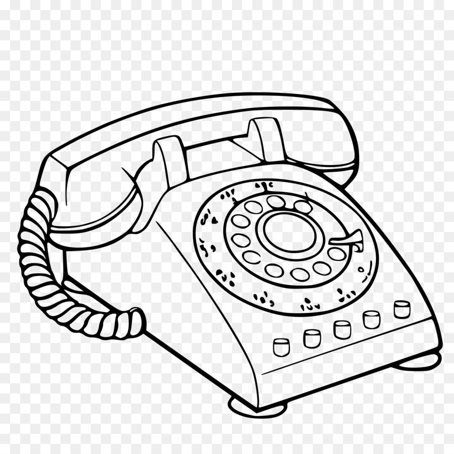 Book black and white. Clipart telephone line drawing