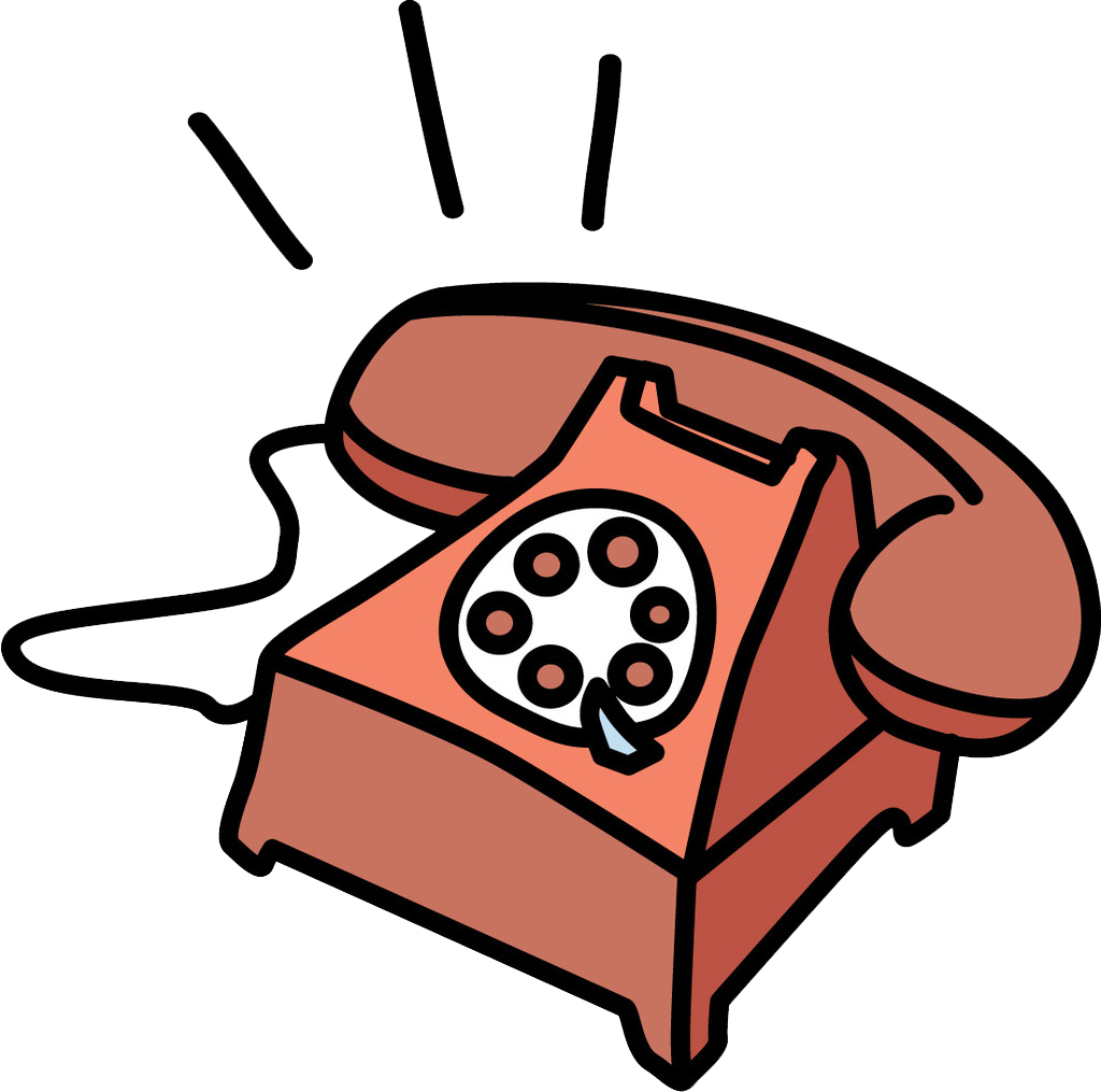 clipart telephone phone ring