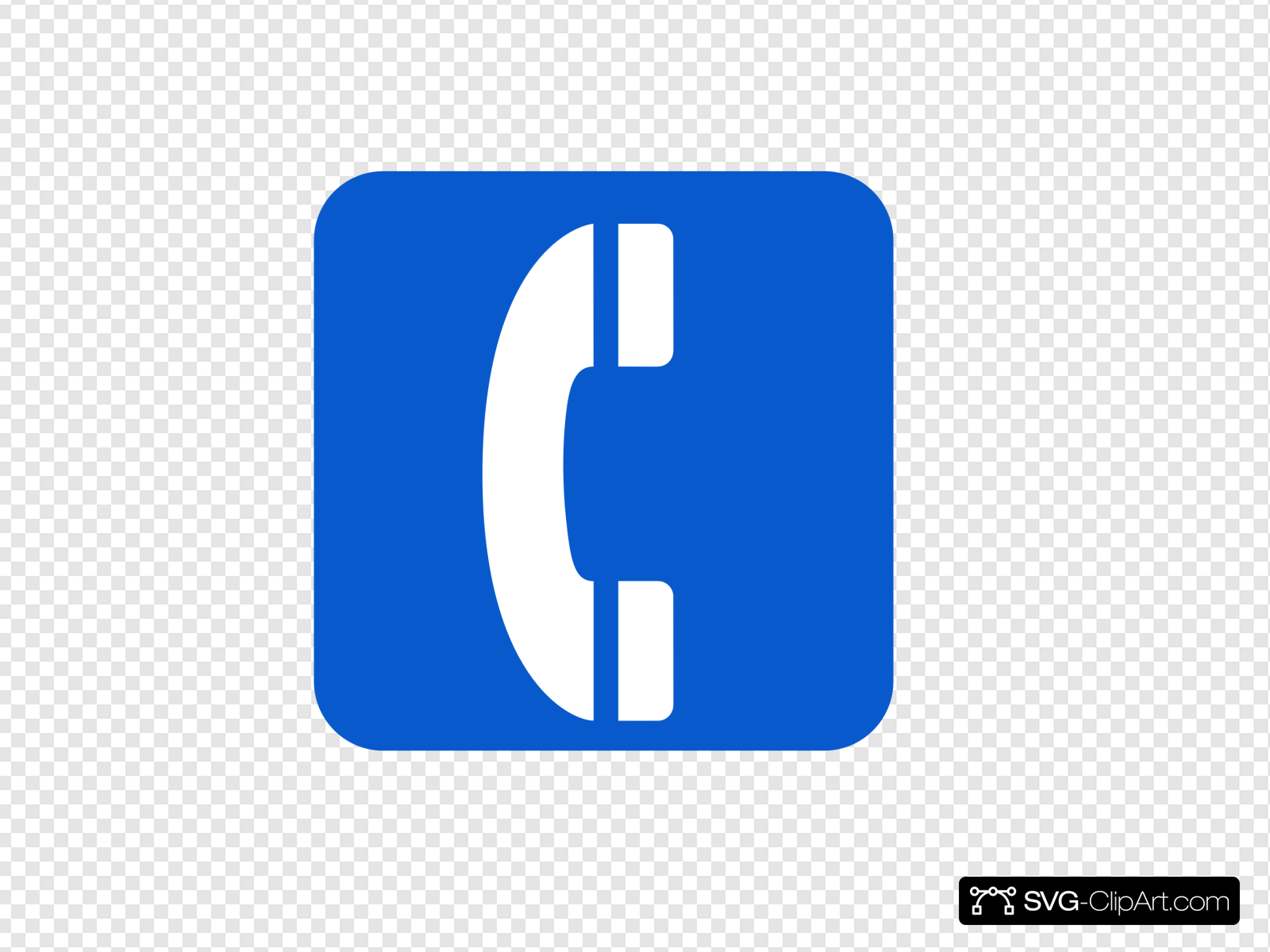 Clipart telephone simbol. Symbol clip art icon