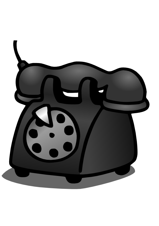 clipart telephone svg