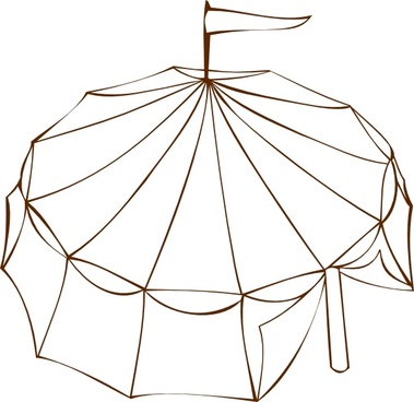 clipart tent arabian tent