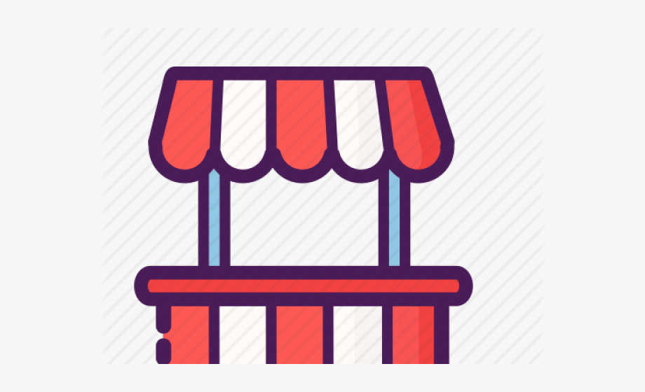 Clipart tent bazaar. Snack booth clip art