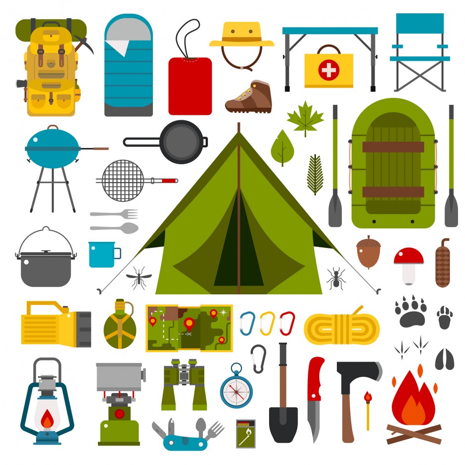 Clipart tent camping item. Don t forget these