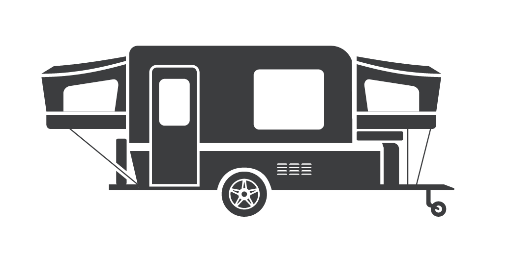clipart tent caravan tent