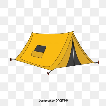 clipart tent comic