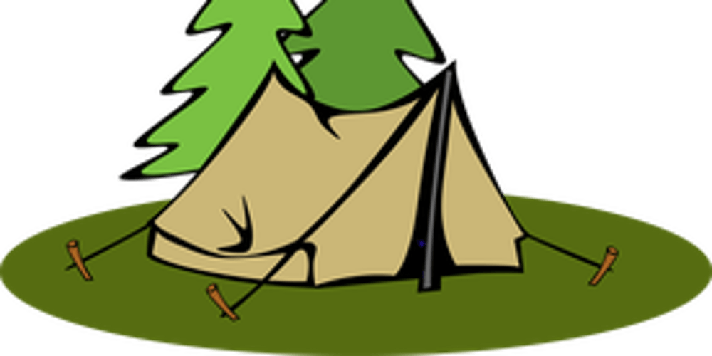 clipart tent cub scout