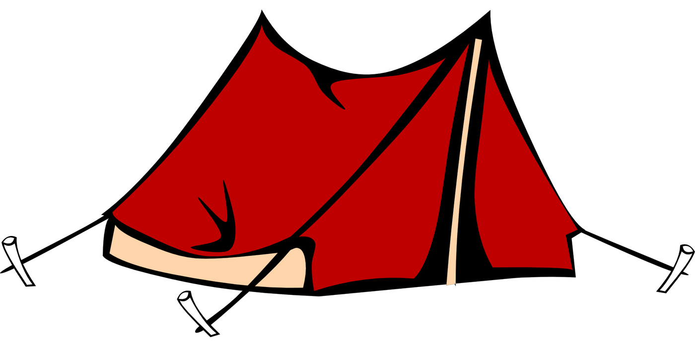 clipart tent encampment