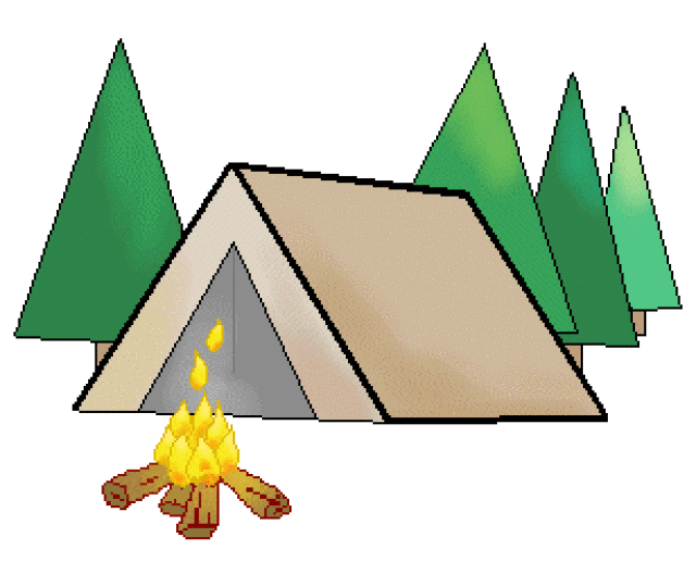 Island clipart forest island. Camping equipment pencil and