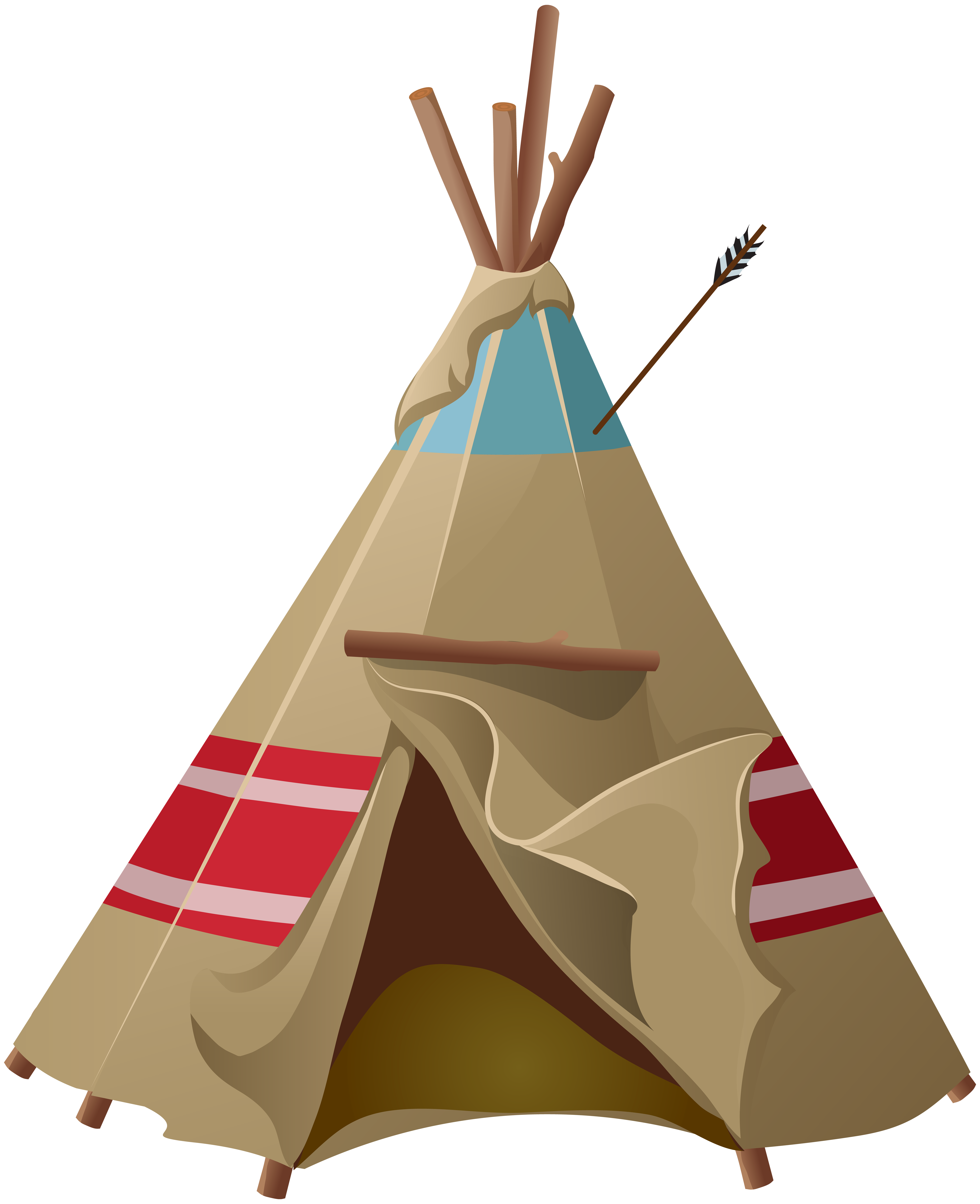 clipart tent native american