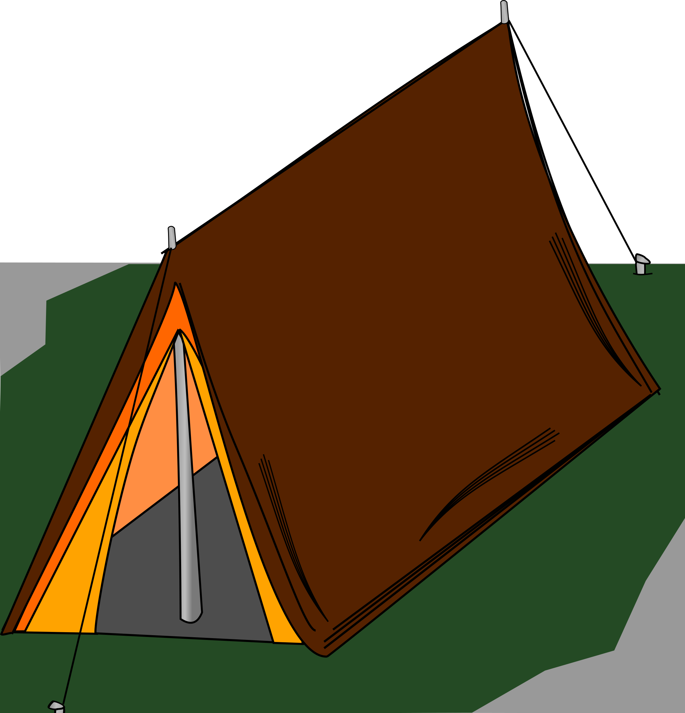 clipart tent pink tent