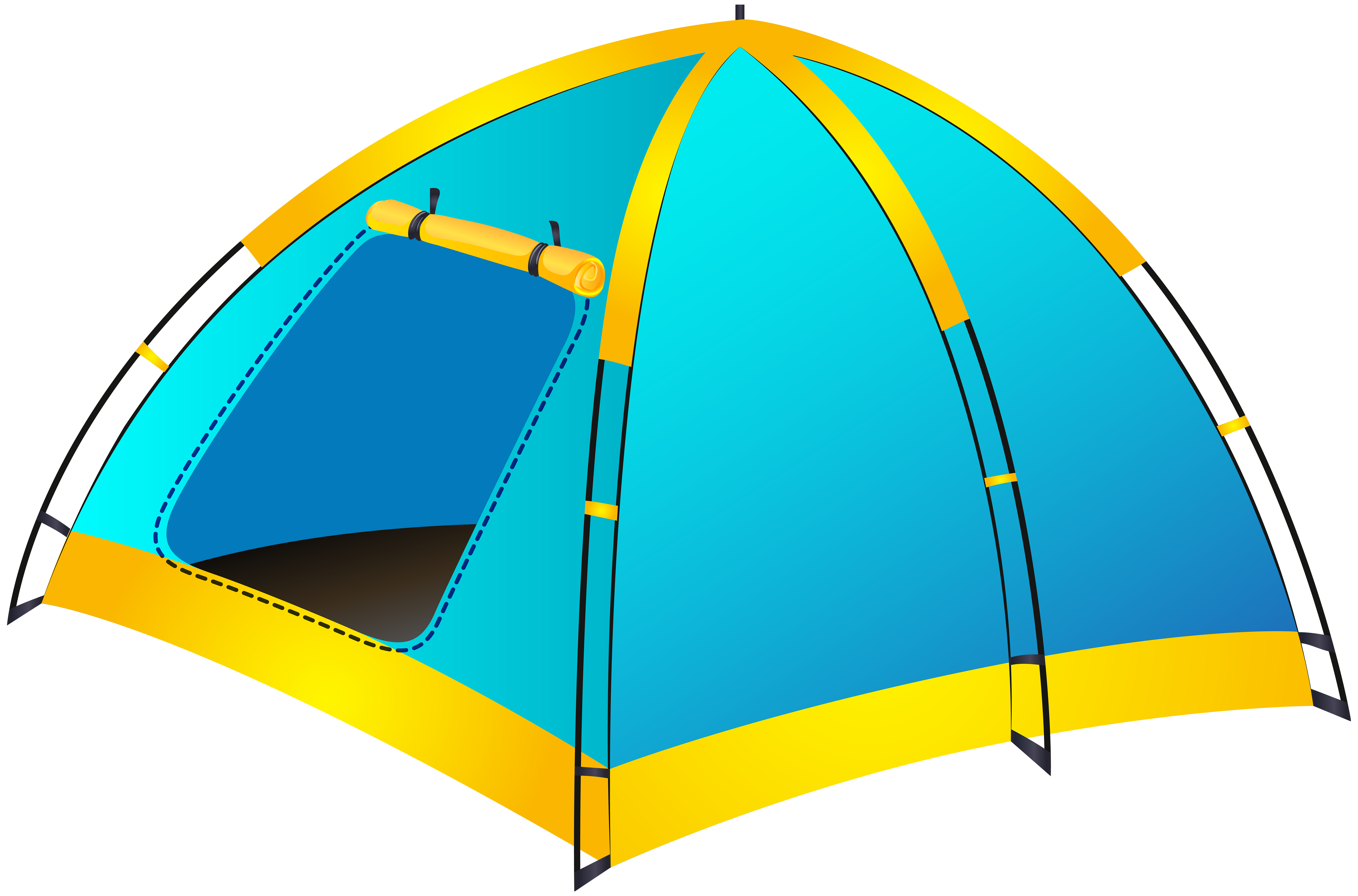 clipart tent pink tent