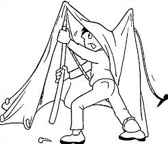 Clipart tent pitched. Free camping tents clip