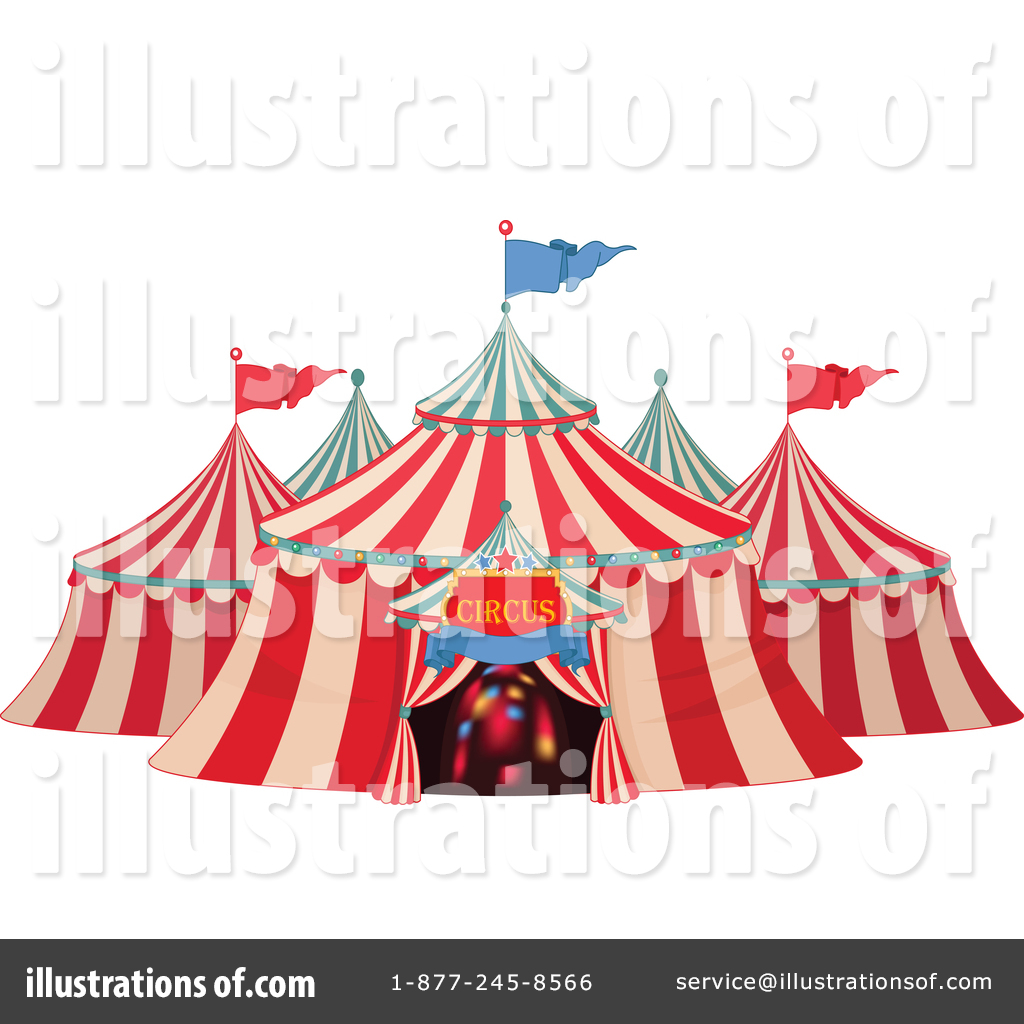Circus illustration by pushkin. Clipart tent service