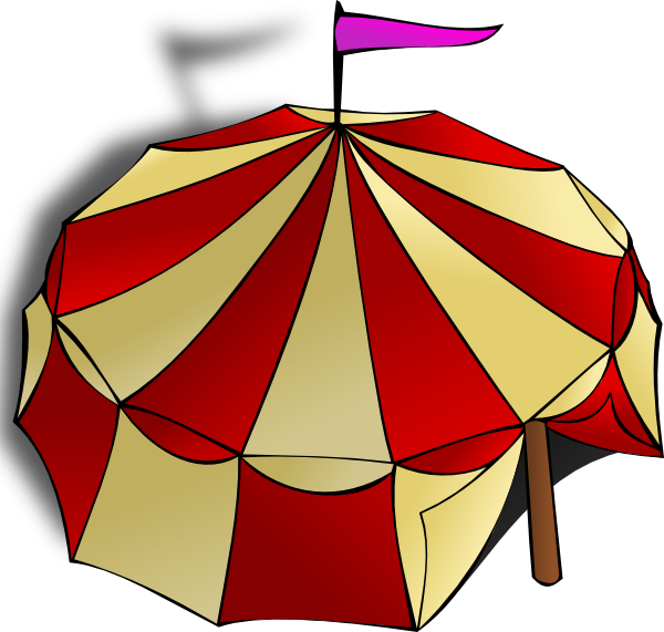 clipart tent small tent