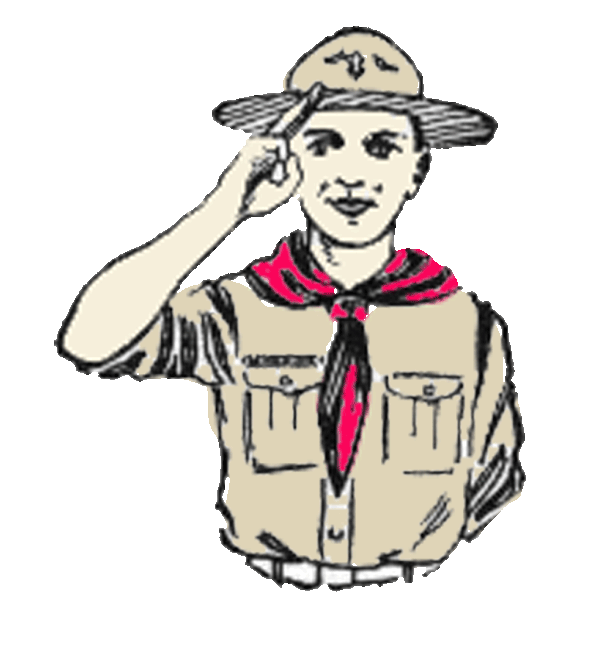 Boy winter camping tips. Hiker clipart scout leader