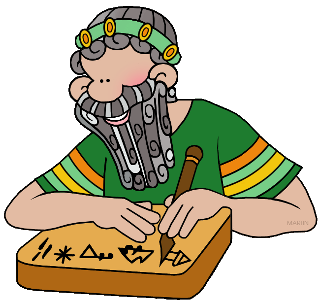 egyptian clipart egyptian scribe