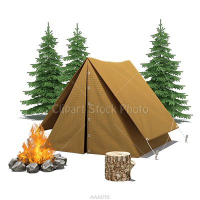 clipart tent tent boy scout