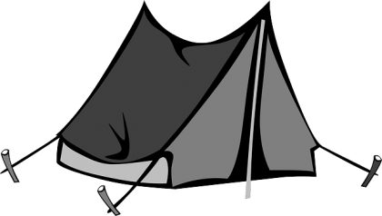 clipart tent transparent background