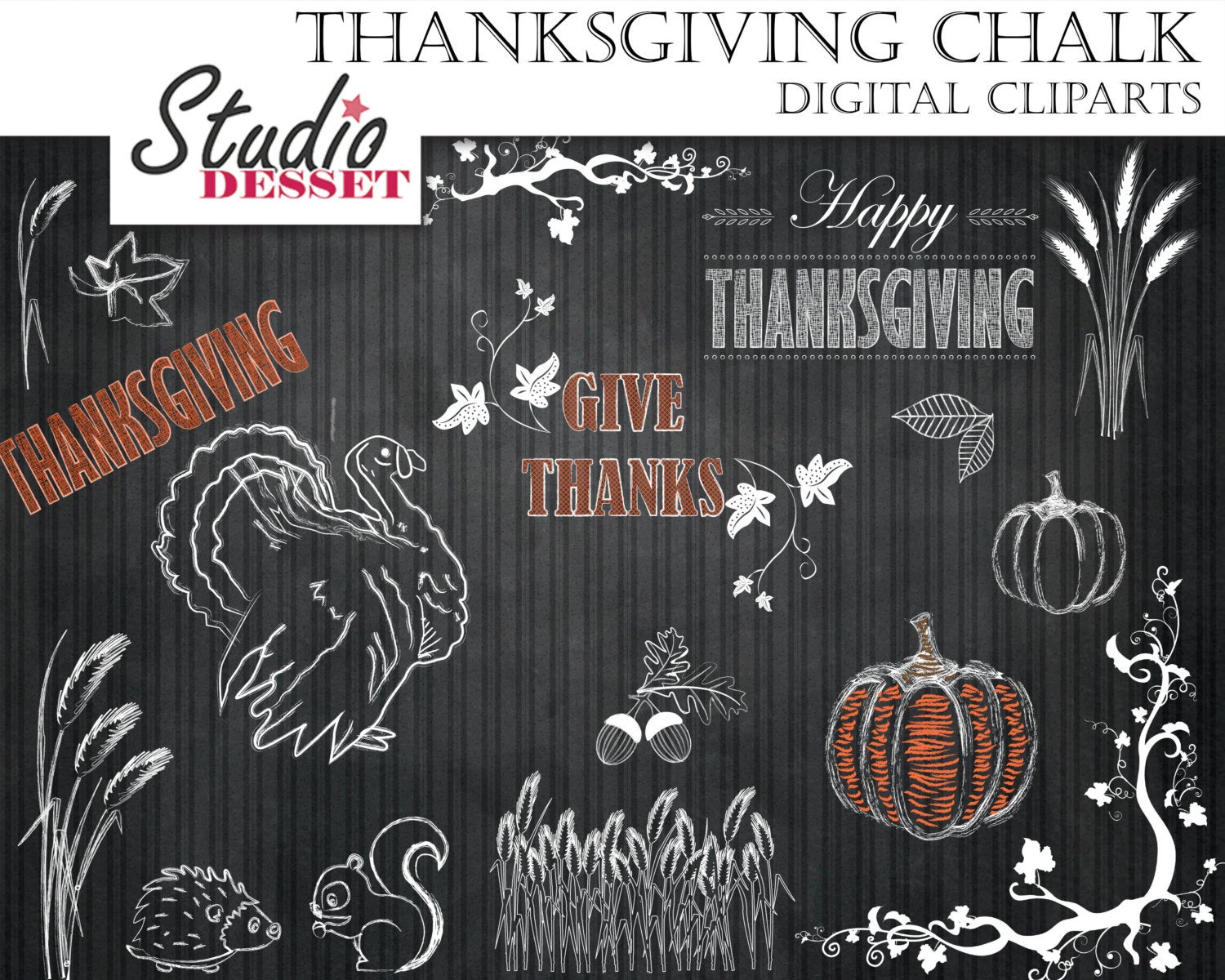 Clipart thanksgiving chalkboard. Clip arts chalk turkey