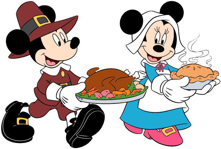 Misc disney holidays clip. Clipart thanksgiving mickey mouse